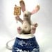 Needle Felted - Bunny, I'm the best in a gift box, Easter Bunny - Soft Sculpture, OOAK