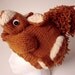 Red Squirrel Knit Hat Pattern