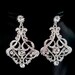 Lubba Romantic Swarovski crystal bridal earrings