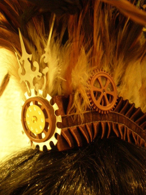 Feather Mohawk: Clockwork Steampunk