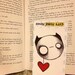 MONSTERS LOVE READING - Rufus - Bookmark - Original illustration
