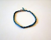 Blue and Green Friendship Bracelet
