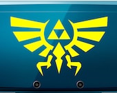 Vinyl Decal - Zelda Triforce Inspired Decal for Nintendo 3DS, macbook, etc...