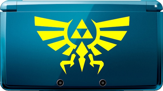 Vinyl Decal - Zelda Triforce Inspired Decal for Nintendo 3DS, macbook, etc...