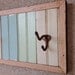 Reclaimed Wood Beadboard Towel, Coat, Wall Hook