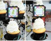Girly Bookworm Cupcake Toppers Il_170x135