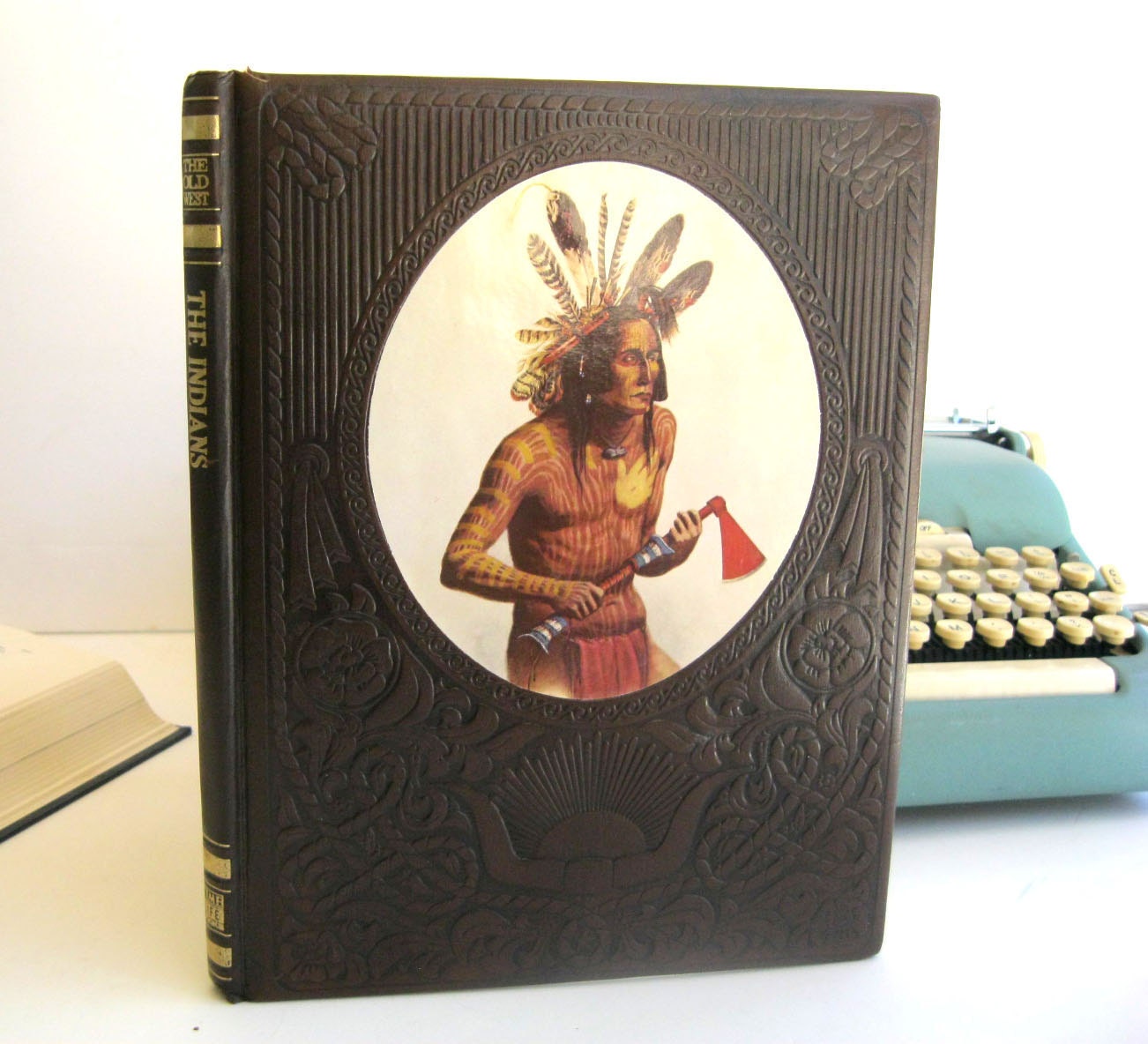 IPAD Cover- Tablet Case made from a vintage Book- The Indians