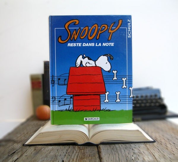 IPAD Cover- Tablet Case made from a Book- Snoopy