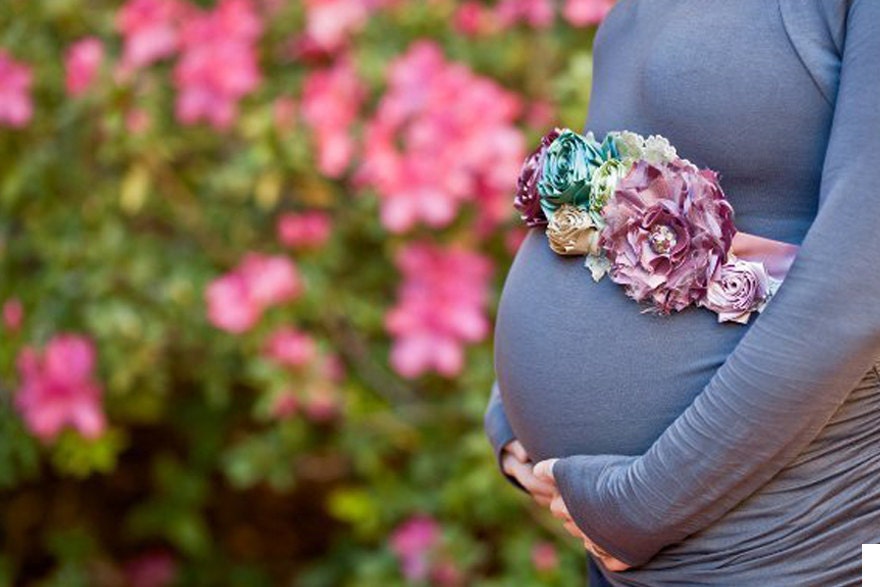 Custom Designed Maternity Sash/Dress Sash