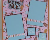 Cowgirls Rock 12 x 12" Premade Scrapbook Page