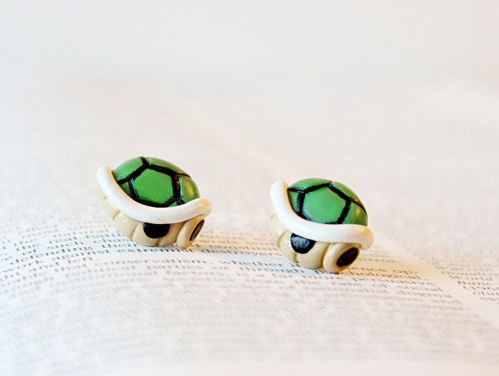 Koopa Super Mario Nintendo Earrings