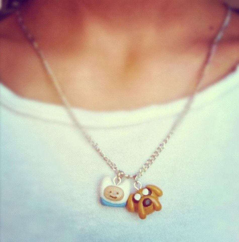 Finn & Jake  Adventure Time Necklace