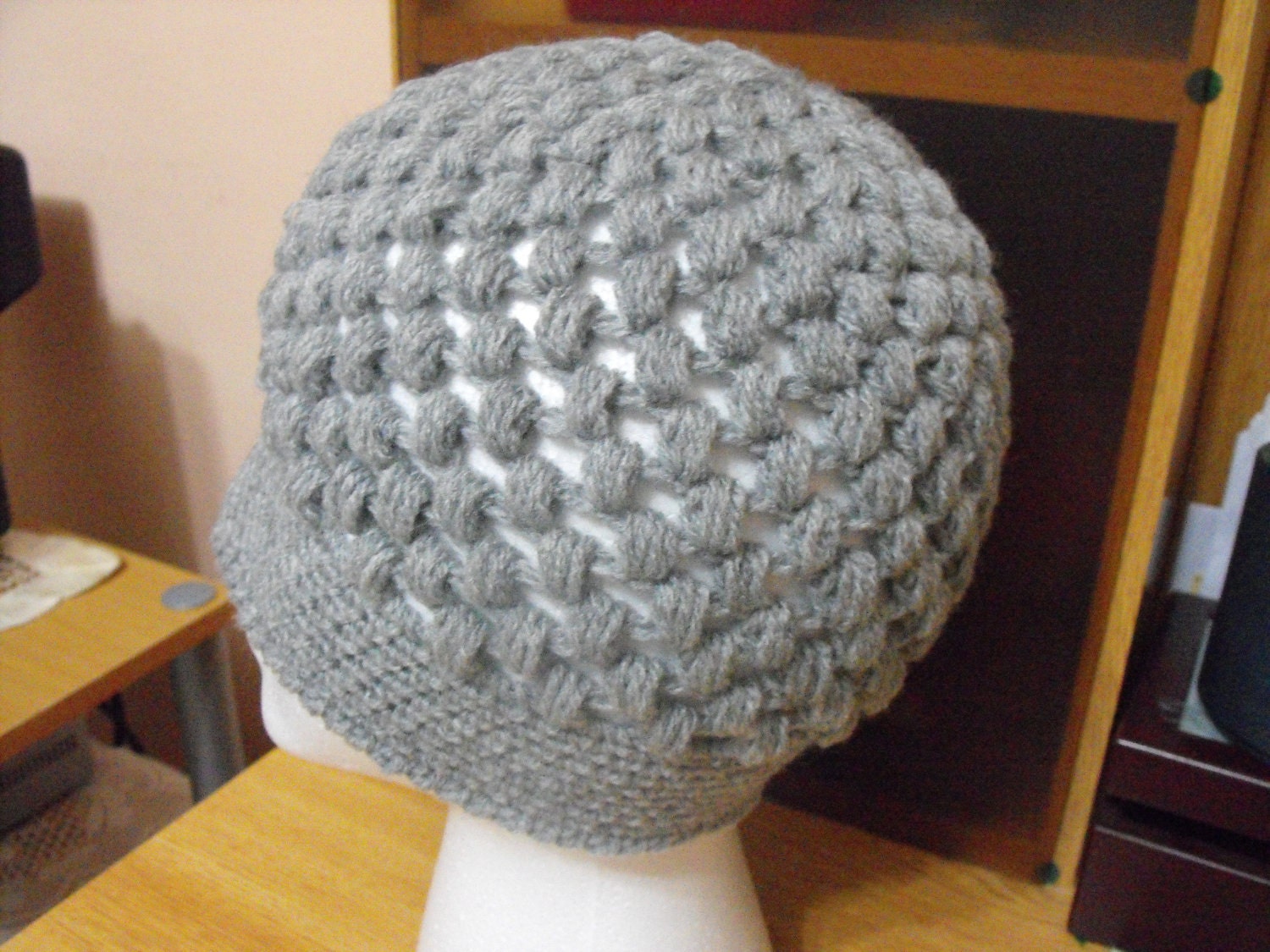 Handmade crochet beanie hat