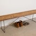Simple Bench - Reclaimed Wood and Steel by Dylan Design Company