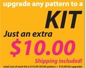 Pittsburgh Cross Stitch - KIT Upgrade - Shipping Included