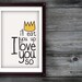 I'll Eat You Up Digital Print - Where the Wild Things Are- Holiday gift