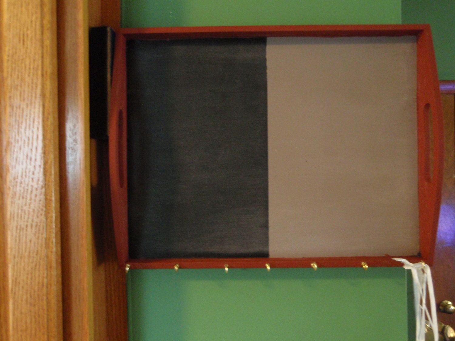 Chalk Board Key Rack