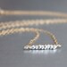 Silver and Gold Necklace - Mixed Metals, 14k Gold Filled & Sterling Silver Necklace, Metalic Diamond Cut Sterling Pendant, Statement, Dainty