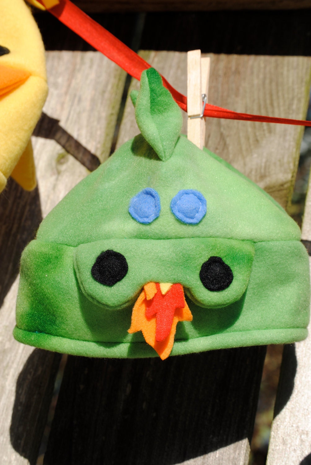 Children's Fleece Dragon Hat