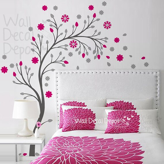 Vinyl Tree Wall Decal Wall Sticker Art - Curvy Branch