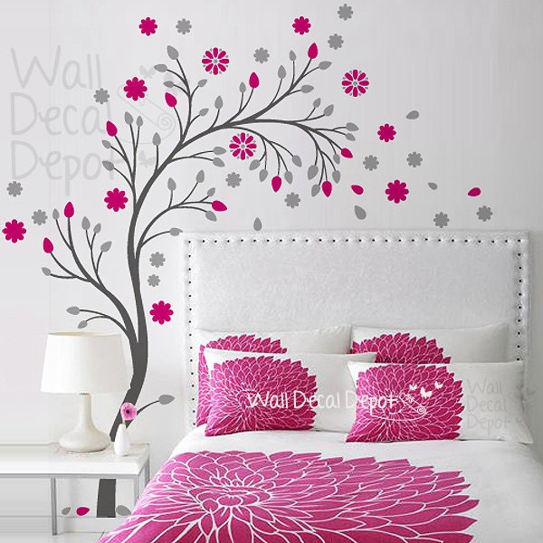 Vinyl Tree Wall Decal Wall Sticker Art - Curvy Branch