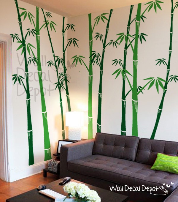 Tree Wall Decal Wall Sticker Art- Bamboo wall decals - 22