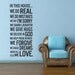 Vinyl Wall Decals Wall Sticker Words - House Rules Quote - In this house we do - 29