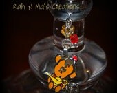 SALE Abu Cutie Disney Pin Re-purposed into Keychain