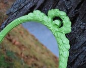 Hanging Vintage Wall Mirror Or Ornate Picture Frame Hollywood Regency, Lime Green Funky, Shabby Chic, Modern, Great Gift