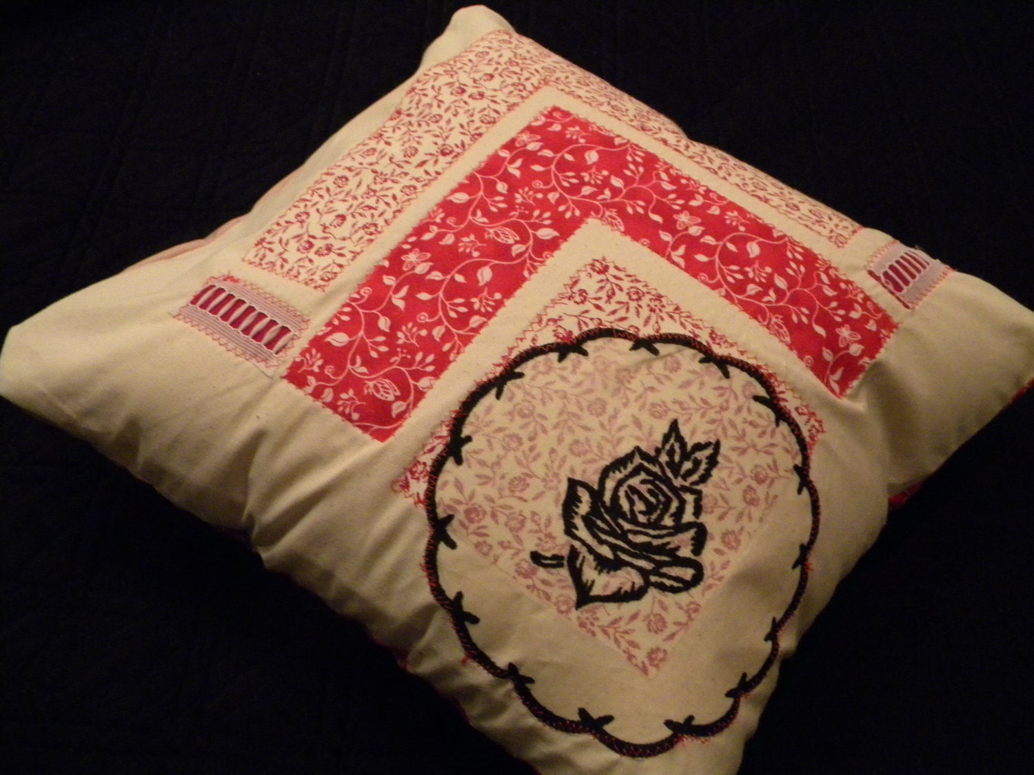 Shabby Chic Accent Pillow