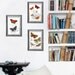 Amazing Butterflies, vintage illustration printed on Parchment paper. Buy 3 and get 1 FREE