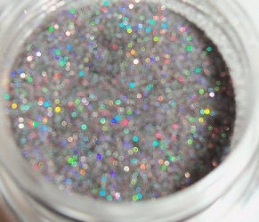 Magic Dust - Silver Holographic Glitter. Cosmetic Grade, Eye Shadow, Concert, New Years, Rave, Party, Club Wear - Glamatronic