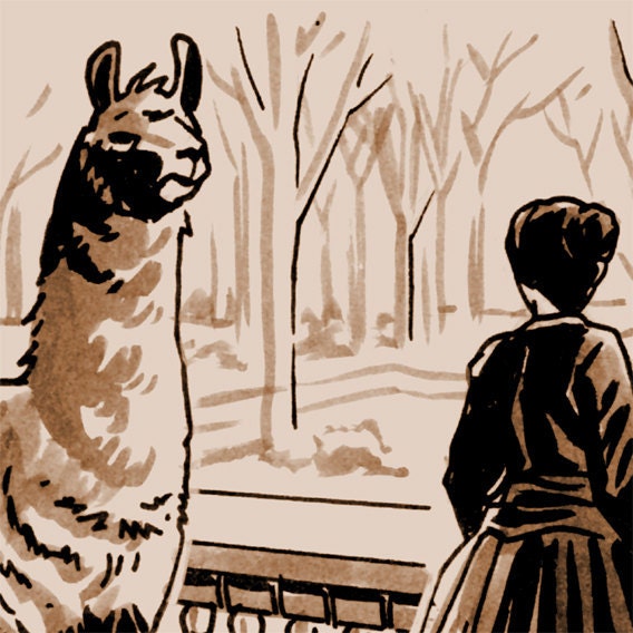 Tragedy 300: Llama Print