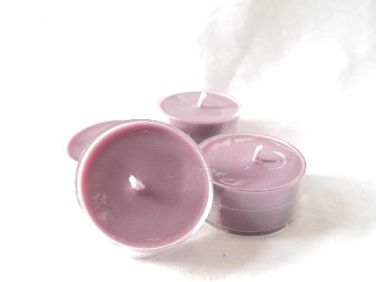 Tea light Sampler - 2 Scented Soy Tea lights - Gardenia