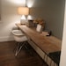 Reclaimed Wood Extended Craft Desk