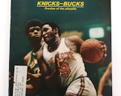 1971 Sports Illustrated -Knicks-Bucks Preview of the Playoffs