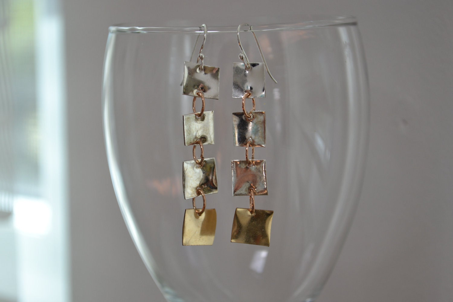 Super Lite  Square-Drop  Earrings
