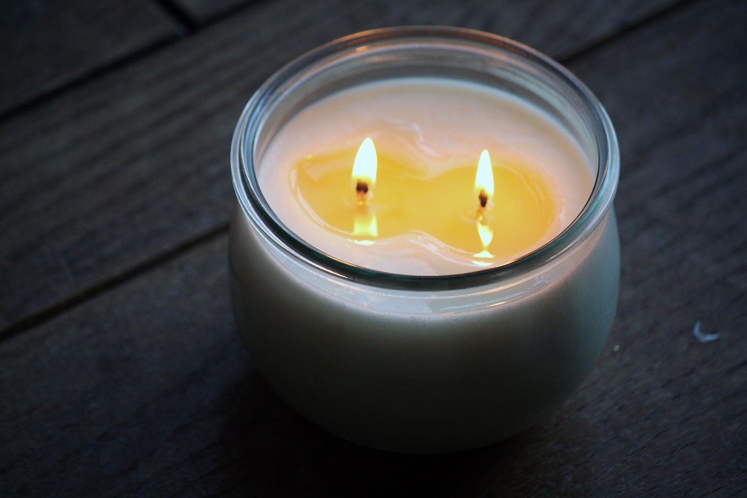 Natural Unscented Soy Candle