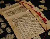 Custom Listing for Tanya P - Hearts Vintage Book Confetti in custom envelopes