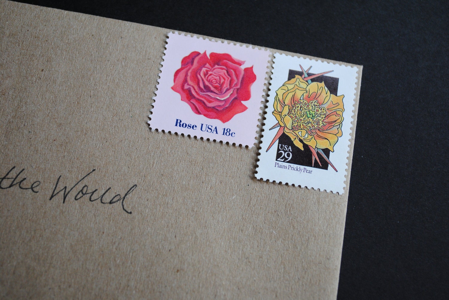 Unused Vintage Postage Stamps - Flowers