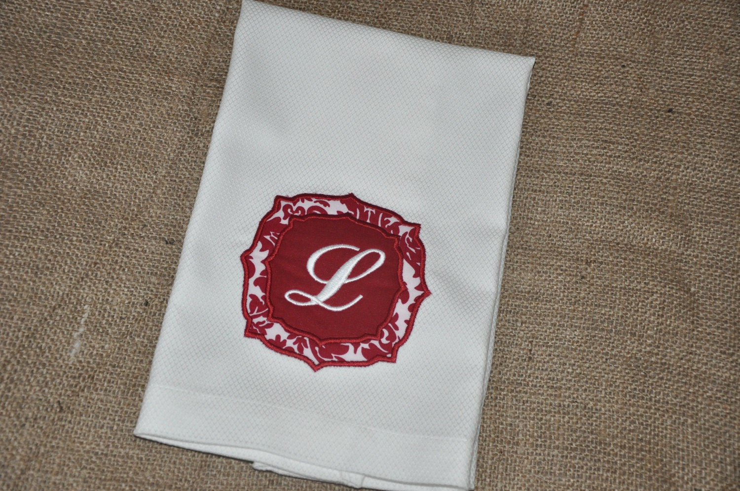 Appliqued Hand Towel