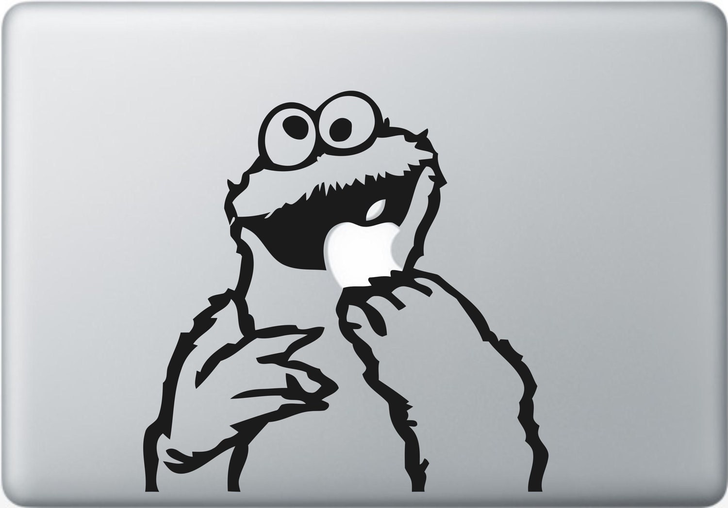 Cookie monster-- Macbook Decal Macbook Decals Macbook Sticker Mac Decals Macbook Pro Air ipad sticker iphone sticker