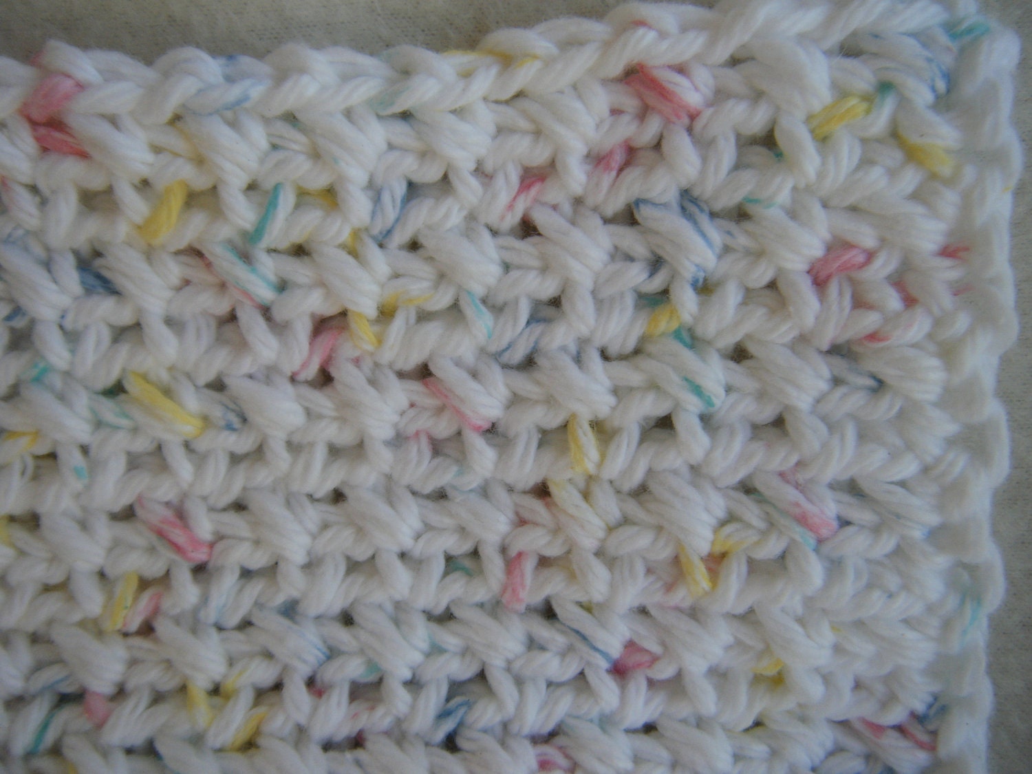 Crocheted Wash Cloth/Dish Rag  Set of 2