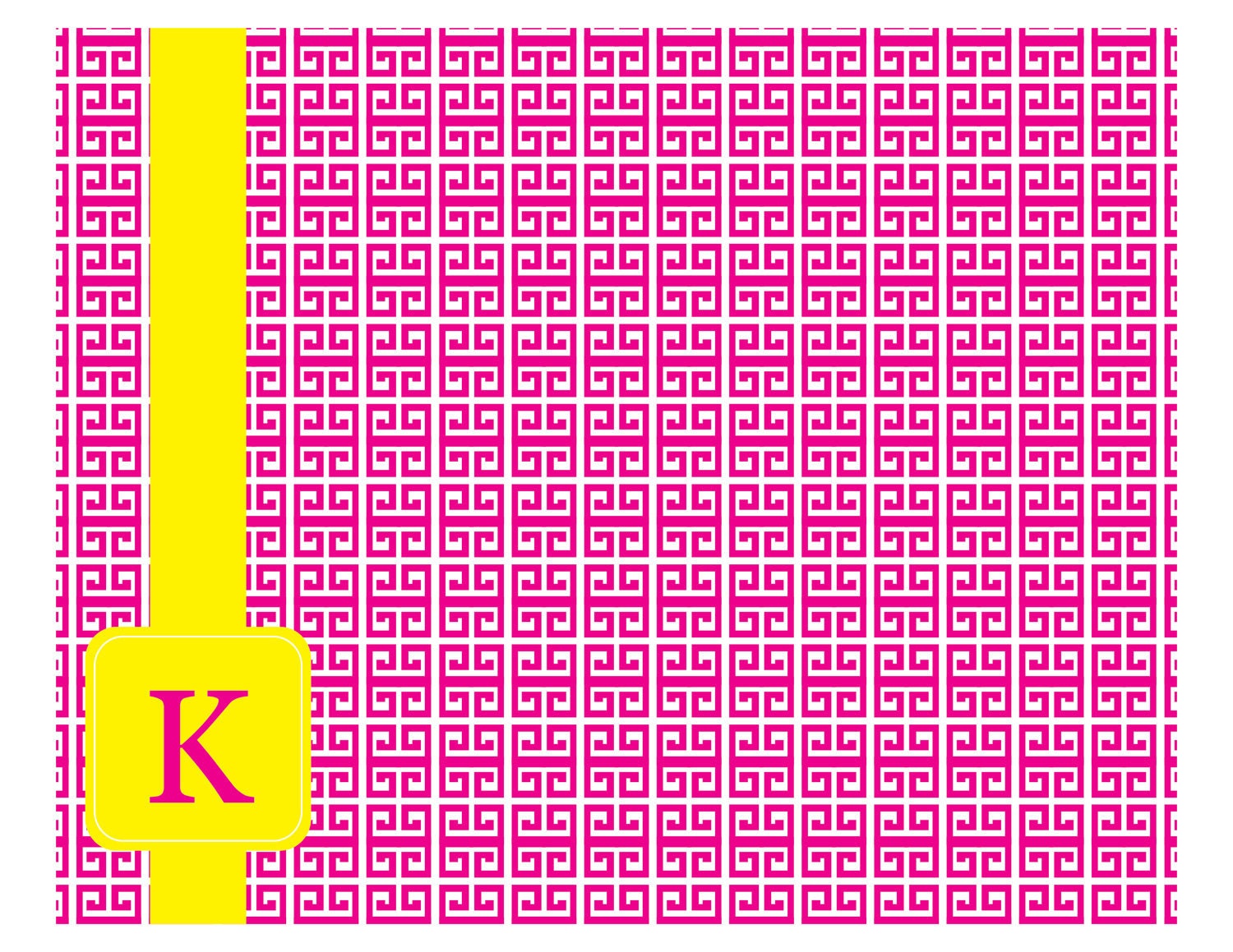 Printable 4X6 Personalized Notecard...by Party Like Paula