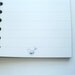 Lined Handmade Personalized Journal -- Birds on a Wire, Choose Cover Color