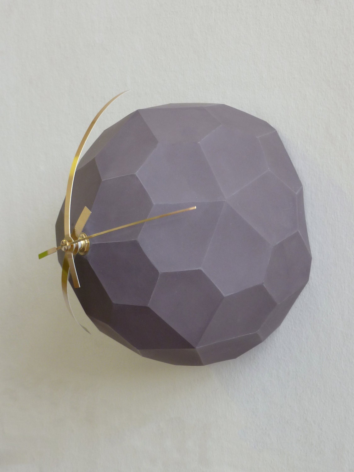 Polyhedra Globe Wall Clock