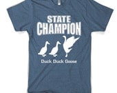Duck Duck Goose t shirt funny shirt S-3XL