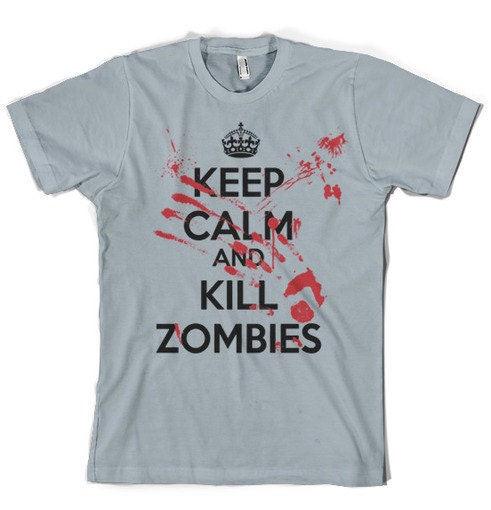 Bloody Zombie t shirt cool zombie shirt S-3XL