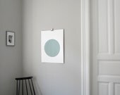 circle screenprint on paper