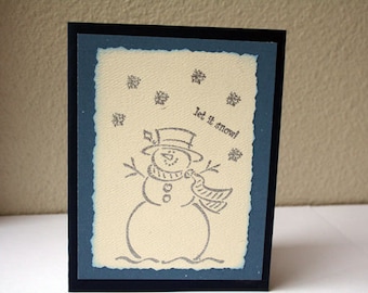 Christmas Card - Let it Snow